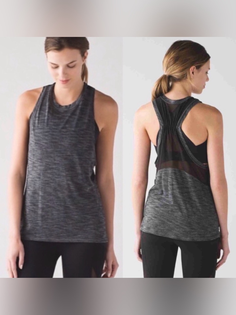 Lululemon WORK THE CIRCUIT Tank/Sports Bra. Size 4. Excellent!